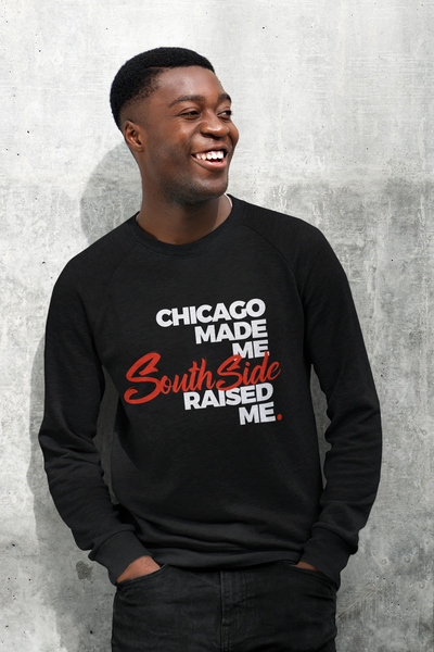 CHICAGO MADE SOUTH SIDE RAISED SWEATER (SCRIPT)