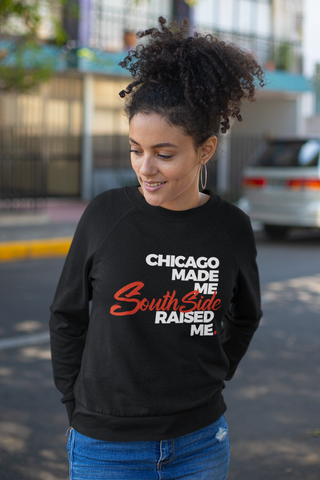 CHICAGO MADE SOUTH SIDE RAISED SWEATER (SCRIPT)
