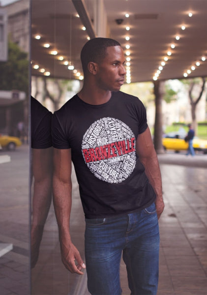 BRONZEVILLE WORD CLOUD T-SHIRT