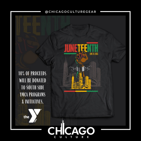 JUNETEENTH (CHICAGO SKYLINE) T-SHIRT
