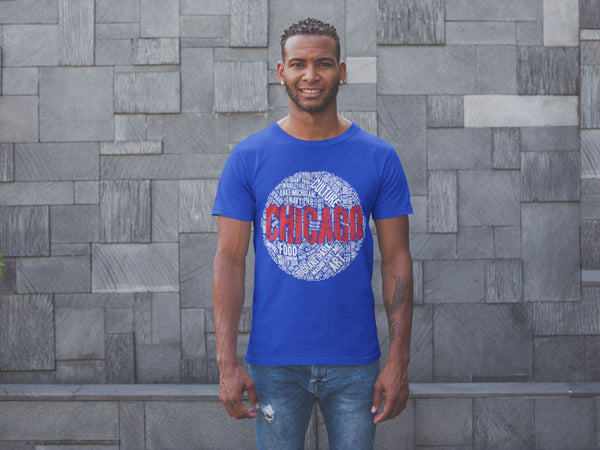 CHICAGO WORD CLOUD T-SHIRT