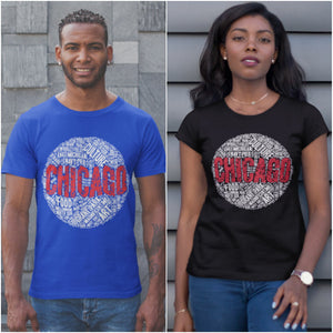 CHICAGO WORD CLOUD T-SHIRT