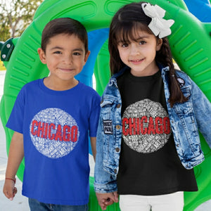 KIDS CHICAGO WORD CLOUD T-SHIRT