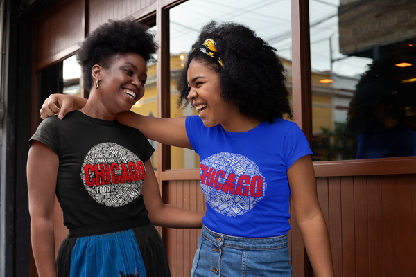 CHICAGO WORD CLOUD T-SHIRT