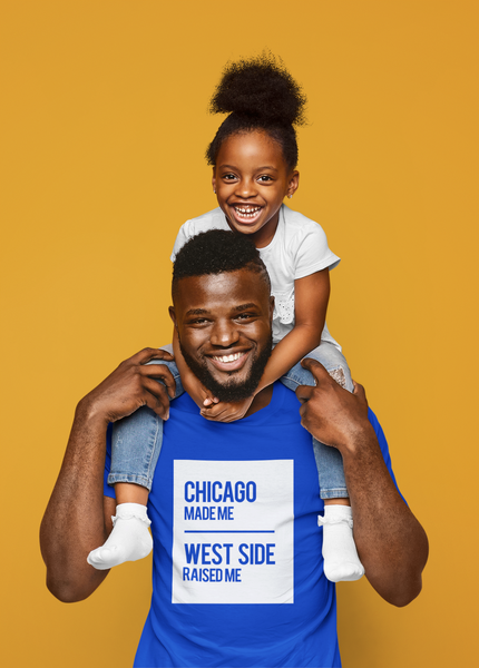 CHICAGO MADE/WEST SIDE RAISED T-SHIRT (SQUARE)